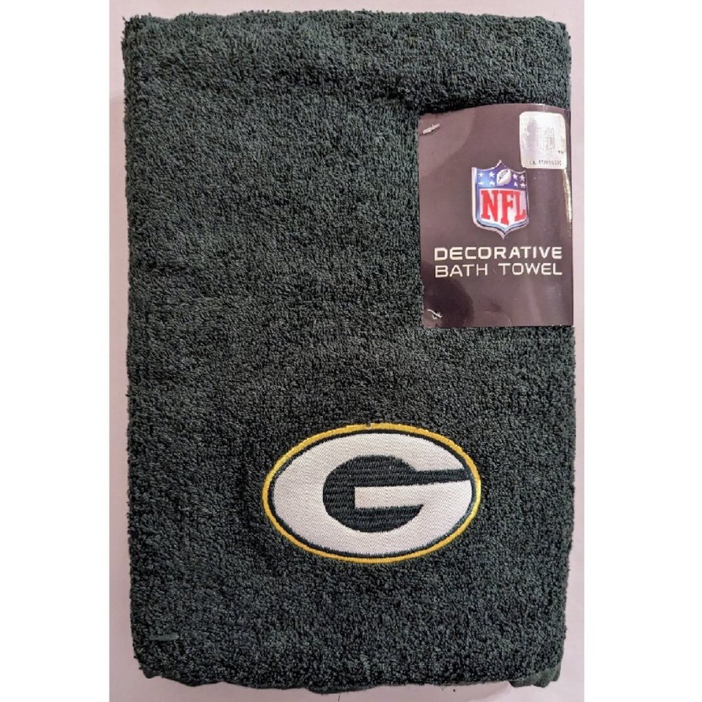 🏈🆕 GREEN BAY PACKERS BATH TOWEL - NFL - 25in X 50in - UNISEX - 1 TOWEL